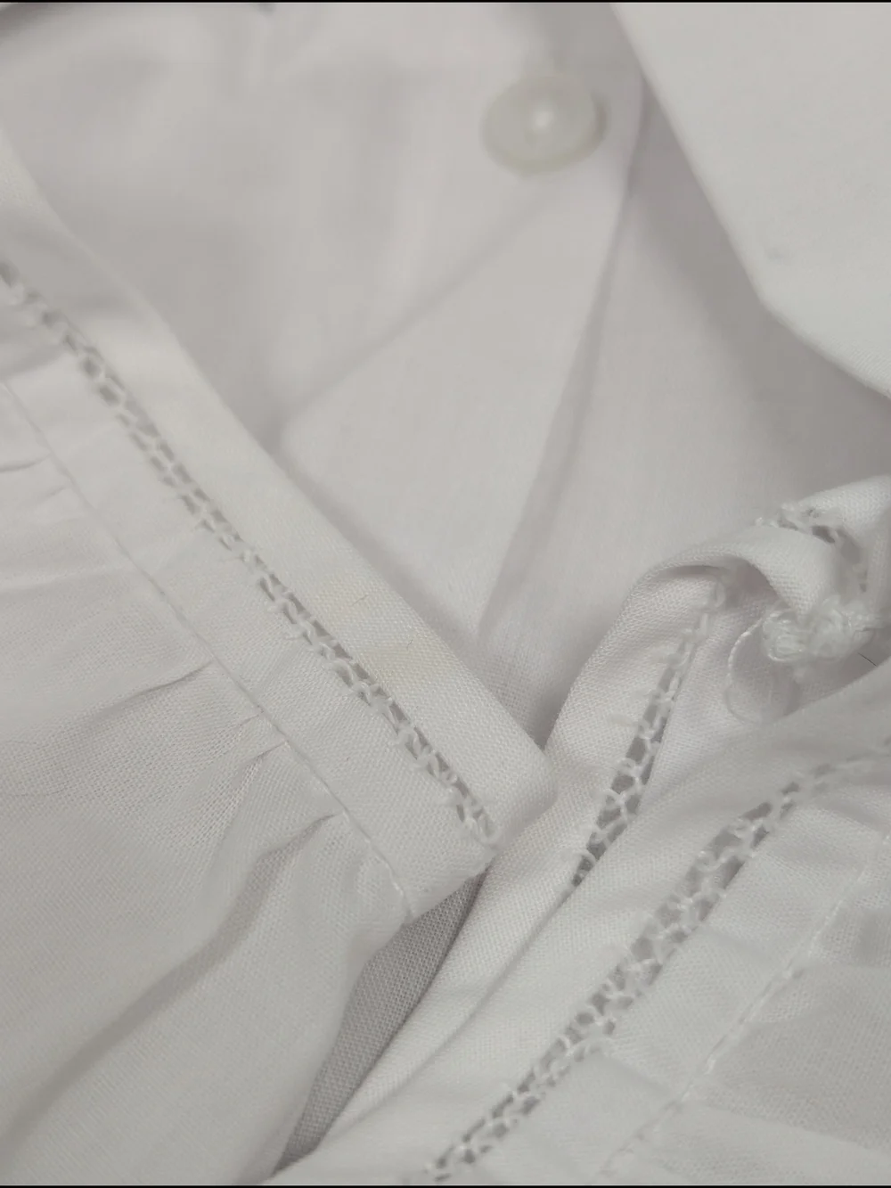 Feltman Brothers White Flower Girl Dress Christening Baptism Heirloom 12 Months